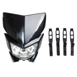 Maxbell 12V 35W Motorcycle Headlight Fairing Lamp for Streetfighter Dirt Bike