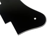 Maxbell 3-Ply Pickguard Plate Protector for ES-335 Guitar Accessory Decoration Black