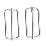 Maxbell 2 Pieces Durable 316 Stainless Steel Scuba Diving Snorkeling Swimming Replacement Pin Style Mask Strap Retainer Holder Slider Accessories