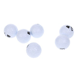 Maxbell 6 Pieces/Pack High-grade Poker Golf Balls Golf Accessories Gift for Golfer