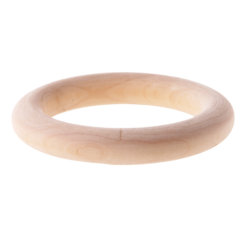 Jewelry Pieces Unfinished Wooden Bangle Bracelets Wooden Bracelet
