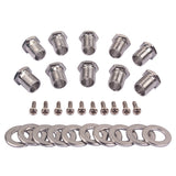 Maxbell Hex Threaded Bushing Ferrules For Guitar Tuning Peg Tuner Machine Heads