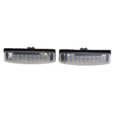 Maxbell 1 Pair Number License Plate LED Light Lamp For Toyota Camry Prius Lexus