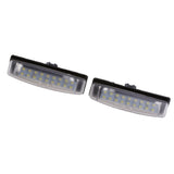 Maxbell 1 Pair Number License Plate LED Light Lamp For Toyota Camry Prius Lexus