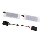 Maxbell 1 Pair Number License Plate LED Light Lamp For Vauxhall Opel Zafira Astra H