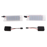 Maxbell 1 Pair Number License Plate LED Light Lamp For Vauxhall Opel Zafira Astra H