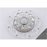 Maxbell Diwali Crystal Lotus Pendant Light Hallway Light Ceiling Lamp Light for Holy Festival Event 3W