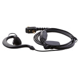 Maxbell Ear Hook Earpiece Headset Mic For Motorola MTP850 MTH650 Walkie Talkie Radio