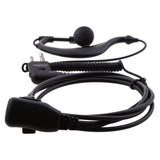 Maxbell 2-pin Earpiece Headset With Microphone For Motorola GP88S Walkie Talkie