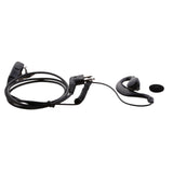 Maxbell 2-pin Earpiece Headset With Microphone For Motorola GP88S Walkie Talkie