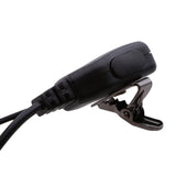 Maxbell 2-pin Earpiece Headset With Microphone For Motorola GP88S Walkie Talkie