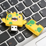 Maxbell 64GB USB 2.0 Flash Drive High Read Speed Memory Storage for Laptop Monster Shape
