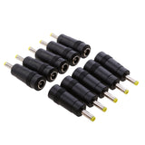 Maxbell 10 Pieces 5.5 X 2.1mm Female To 4.0x 1.7mm Male DC Plug Adapter Connector