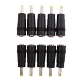 Maxbell 10 Pieces 5.5 X 2.1mm Female To 4.0x 1.7mm Male DC Plug Adapter Connector