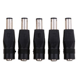 Maxbell 5Pieces DC Power Adapter 7.4x5.0mm Male Plug To 5.5x2.1mm Female Jack Connector