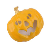 Maxbell Creative Angry Face Pumpkin Brooch Pin Halloween Party Cosplay Lapel Pin Jewelry