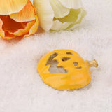 Maxbell Creative Angry Face Pumpkin Brooch Pin Halloween Party Cosplay Lapel Pin Jewelry