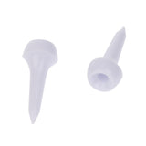 Maxbell 100 Pieces Professional White Plastic Golf Tee Tees 35mm (1 3/8 Inch)