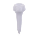 Maxbell 100 Pieces Professional White Plastic Golf Tee Tees 35mm (1 3/8 Inch)