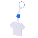 Maxbell Marine Outboard Swimming Beach Floating Key Ring Key Float Sailing Kayak Fishing Accessories- White T Shirt