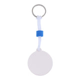 Maxbell Marine Outboard Swimming Beach Floating Key Ring Key Float Sailing Kayak Fishing Accessories- Round Shaped White