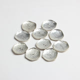 Maxbell 10 Pieces Tibetan Silver Flower Bead Caps Antique Alloy Spacer Beads Charms Jewelry Findings Craft DIY Supplies 3.0cm