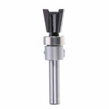 Maxbell 1/4" Shank Dovetail Router Bit Carbide Tip Cutter Woodworking Trim 6.35mm