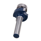 Maxbell Round Over Edging Router Bit Milling Cutter with 3/8'' Radius - 1/4'' Shank
