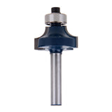 Maxbell Round Over Edging Router Bit Milling Cutter with 3/8'' Radius - 1/4'' Shank