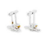 Maxbell Brown Reindeer Malibu Deer Copper Cufflinks for Men