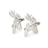 Maxbell Brown Reindeer Malibu Deer Copper Cufflinks for Men
