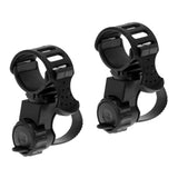 Maxbell 2Pcs 360° Rotating Bike Bicycle Handlebar Mount Flashlight Torch Clip Holder Grip Bracket