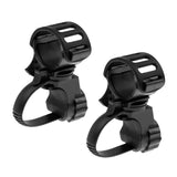 Maxbell 2Pcs 360° Rotating Bike Bicycle Handlebar Mount Flashlight Torch Clip Holder Grip Bracket