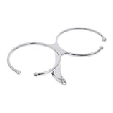 Maxbell Stainless Steel Boat Cup Beverage Cans Drink 2 Holder For Marine Yacht Boat RV Car Trailer