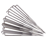 Maxbell 18 Pieces Assorted Stitching Punch Needles Felting Needles Needlework with Storage Case