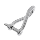 Maxbell 0.3" Boat Twisted Anchor Shackle - Marine 316 Stainless Steel