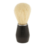 Maxbell Soft Professional Barber Salon Home Beard Shaving Brush with Plastic Handle Facial Cleaning Brush - Black