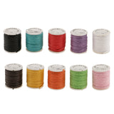 Maxbell 10 Rolls Cotton Cords Strings Ropes For DIY Bracelet Beading Jewelry Making