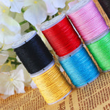 Maxbell 10 Rolls Cotton Cords Strings Ropes For DIY Bracelet Beading Jewelry Making