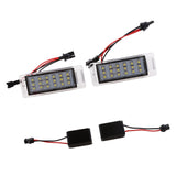 Maxbell 2 Pieces LED Number License Plate Light Lamp For Cadillac CTS XTS SRX