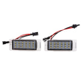 Maxbell 2 Pieces LED Number License Plate Light Lamp For Cadillac CTS XTS SRX