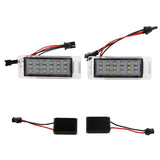 Maxbell 2 Pieces LED Number License Plate Light Lamp For Cadillac CTS XTS SRX