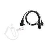 Maxbell Acoustic Tube Earpiece Earphone Microphone For Yaesu Vertex Walkie Talkie VX140 VX354