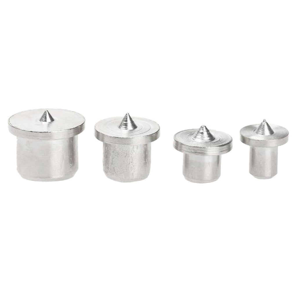 Maxbell 8 Pieces Wood Silver Dowel Centre Point Set 6mm-13mm DIY Power Tool Accessories