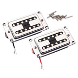 Maxbell 2Pcs Sealed Humbucker Pickups Set w/ Screws Set for Les Paul Electric Guitar