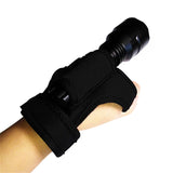 Maxbell Neoprene Hand Free Holder Glove for Scuba Diving Underwater Torch Flashlight