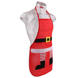 Maxbell Novelty Santa Claus Cooking Baking Kitchen Apron Christmas Unisex Chef Holiday Catering Cooking Gift