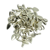 Maxbell 100 Pieces Wholesale Glue on Bail Earring Bails Pendant Charm 21x8x6 mm Beads