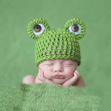 Maxbell Newborn Handmade Crochet Knit Cap Make Your Baby Looks More Lovely Frog Hat