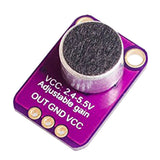 Maxbell DIY Sensor Module Electret Microphone Amplifier 2.4-5V DC For Arduino